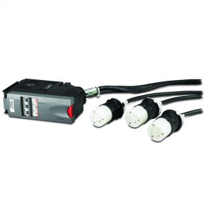 APC IT Power Distribution Module 3x1 Pole 3 Wire 20A 250V L5-20 UL 260cm 380cm 500cm