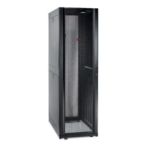 APC NetShelter SX, Server Rack Enclosure, 48U, Black, 2258H x 600W x 1070D mm, TAA Compliant