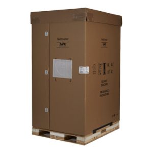 APC NetShelter SX, Server Rack Enclosure, 48U, Shock Packaging, 2000 lbs, Black, 2258H x 600W x 1070D mm
