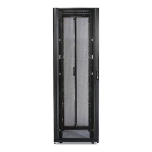 APC NetShelter SX, Server Rack Enclosure, 42U, Shock Packaging, 2000 lbs, Black, 2124H x 750W x 1070D mm