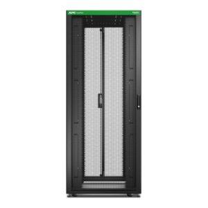 APC Easy Rack, 42U, Black, With Roof, Castors, Feet, 4 Brackets, No Side Panels, 1991H x 800W x 1000D mm
