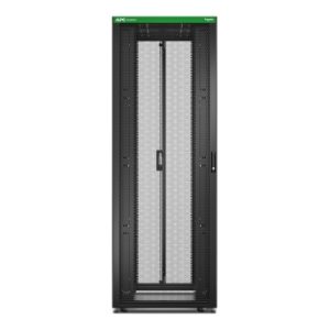 APC Easy Rack, 48U, Black, With Roof, Castors, Feet, 4 Brackets, and Bottom, No Side Panels, 2258H x 800W x 1200D mm