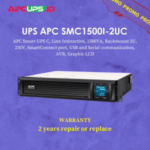 APC Smart-UPS C 1500VA LCD RM 2U 230V with SmartConnect