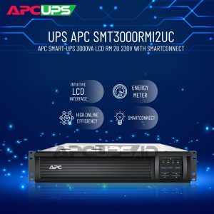 APC Smart-UPS 3000VA LCD RM 2U 230V with SmartConnect