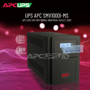 APC Easy UPS SMV 1000VA, Universal Outlet, 230V