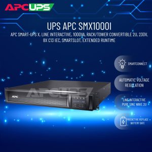 APC Smart-UPS X 1000VA Rack/Tower LCD 230V